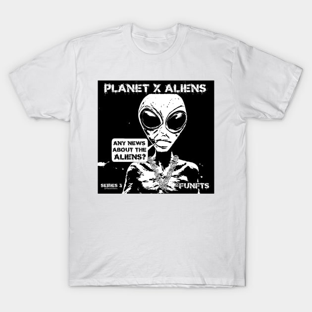 Cool 80's Retro Alien Sci Fi T-Shirt by PlanetMonkey